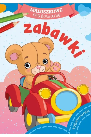 Pakiet dla przedszkolaka. Maluszkowe malowanie: Zabawki, Ptaki, Pieski, Owoce + Kredki Bambino - Pakiety na nagrody