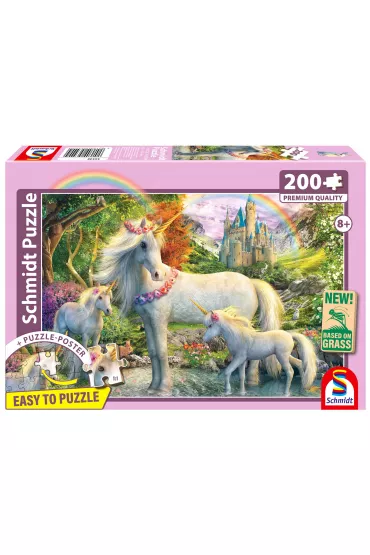 Puzzle 200 el. PQ Rodzina jednoro�c�w Schmidt