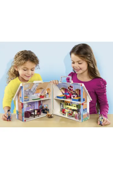 Playmobil Dollhouse Przeno�ny domek dla lalek 70985