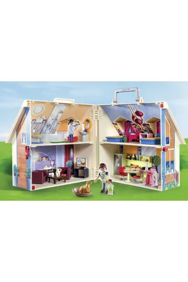 Playmobil Dollhouse Przeno�ny domek dla lalek 70985
