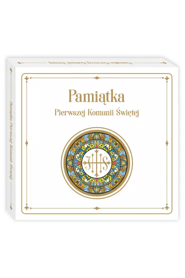 Zielona Sowa Pami�tka Pierwszej Komunii �wi�tej (kwadrat)