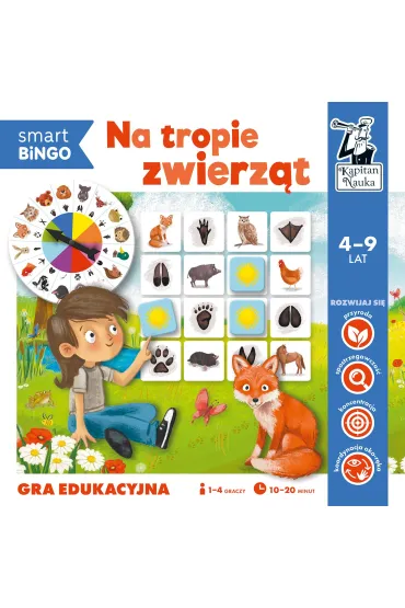 Na tropie zwierzt. Smart bingo Edgard - Monika  Pieczka