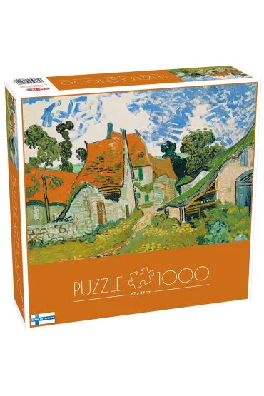 Puzzle 1000 el. van Gogh Katu Auvers Tactic