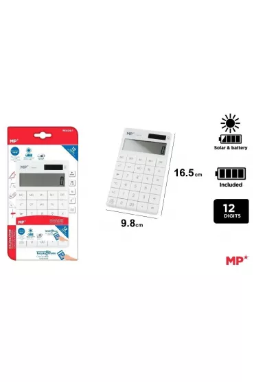 Mp Main Paper Kalkulator solarny bia�y
