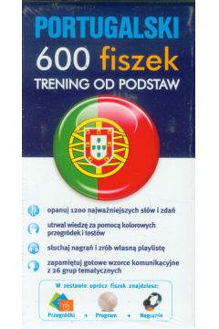EDGARD Portugalski 600 fiszek Trening od podstaw +CD