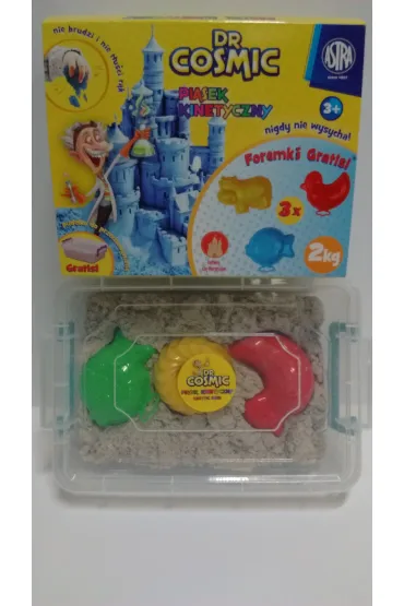 Piasek do formowania naturalny 2kg ASTRA