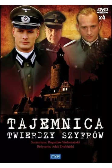 Tajemnica twierdzy szyfr�w (zestaw 4 p�yt) film DVD - Adek Drabi�ski, Agata Buzek, Anna Dereszowska, Bogus�aw Wo�osza�ski, Borys Szyc, Danuta Stenka, Jan Frycz, Jan Peszek, Juliusz Krzysztof Warunek, Marcin Bosak, Pawe� Ma�aszy�ski, Piotr Grabowski, Stanis�aw Syrewicz, Tomasz Dedek, Jan Wie