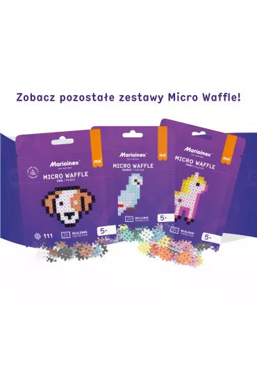 Micro Waffle 150 element�w Rakieta