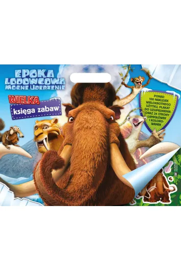 Epoka lodowcowa mocne uderzenie wielka ksi�ga zabaw