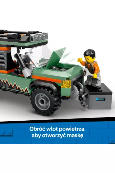 LEGO City Grska ciarwka terenowa 4x4 60447