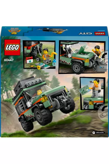 LEGO City Grska ciarwka terenowa 4x4 60447