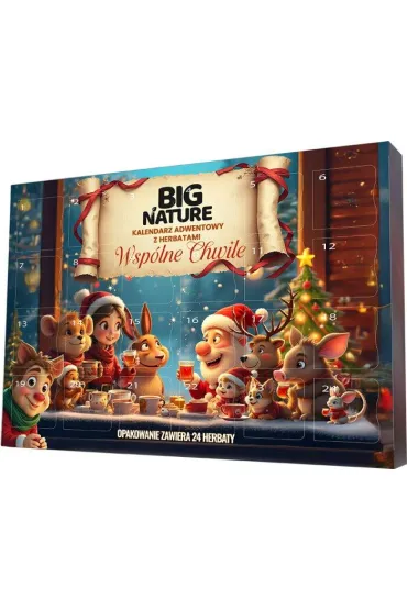Big Nature Kalendarz adwentowy z herbatami Wsp�lne Chwile 157.5 g