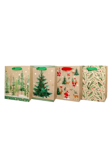 incood. Torba prezentowa 26x32x12cm �wi�ta hot stamp mix
