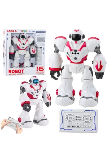 Robot Interaktywny R/C 16 funkcji �wiat�o i d�wi�k LeanToys