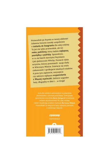 Rzym dla m�odych podr�nik�w. Przewodnik do bazgrania - Marta Spingardi