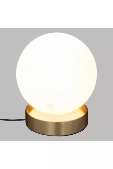 Atmosphera Lampka nocna Dris Gold kula 16 cm