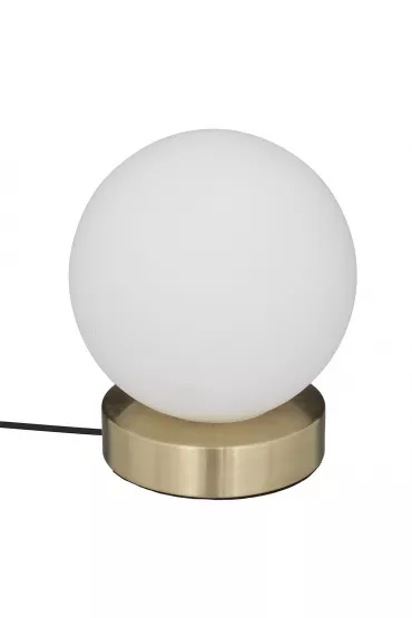 Atmosphera Lampka nocna Dris Gold kula 16 cm