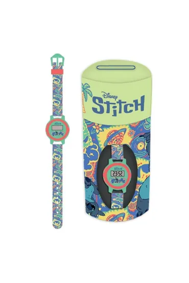 Zestaw prezentowy skarbonka i zegarek Lilo&Stitch Diakakis