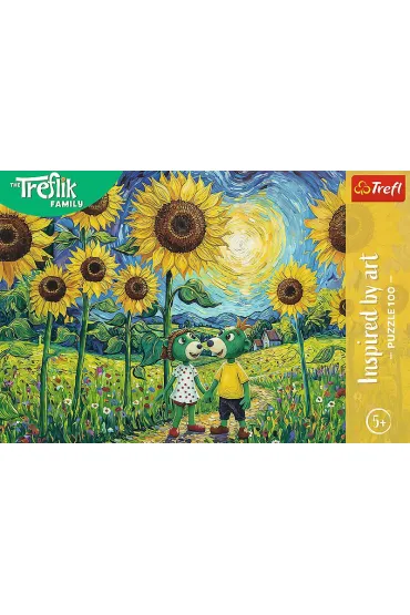 Puzzle Spacer w�r�d s�onecznik�w 100 el. Inspired By Art Rodzina Treflik�w 16560