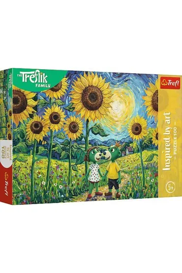 Puzzle Spacer w�r�d s�onecznik�w 100 el. Inspired By Art Rodzina Treflik�w 16560