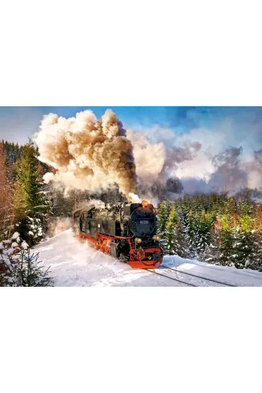 Puzzle 1000 el. Poci�g parowy Castorland