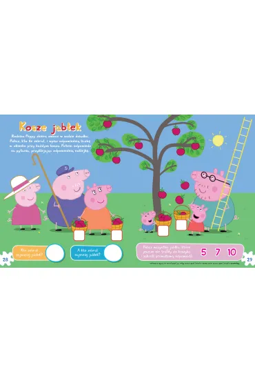 Peppa Pig. Zadanie Przyklejanie. Zabawy na ka�d� pogod�