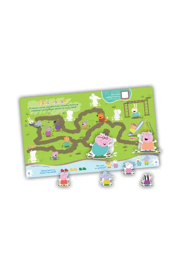 Peppa Pig. Zadanie Przyklejanie. Zabawy na ka�d� pogod�