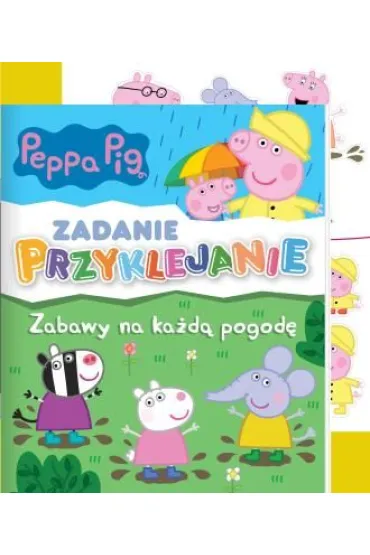 Peppa Pig. Zadanie Przyklejanie. Zabawy na ka�d� pogod�