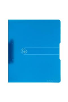 Herlitz Segregator A4 PP 2R transparentny 2,5 cm niebieski