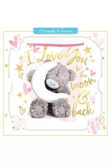 Carte Blanche Kartka okoliczno�ciowa I love you to the moon&back