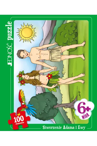 Puzzle 100 el. Stworzenie Adama i Ewy Jedno��