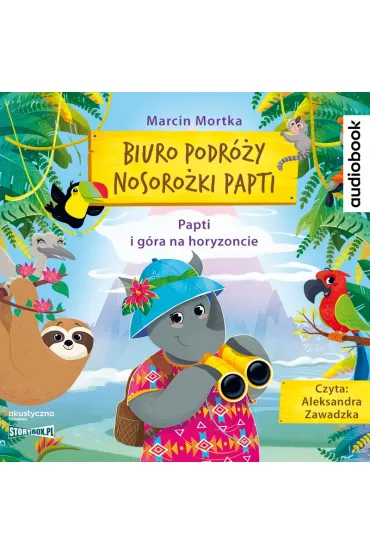 Audiobook Biuro podr�y nosoro�ki Papti. Papti i g�ra na horyzoncie CD - Marcin Mortka