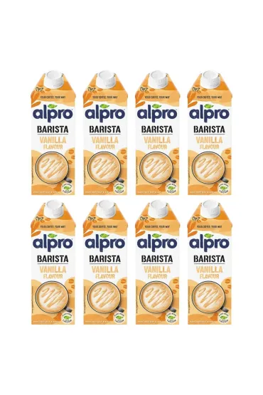 Alpro Barista nap�j owsiano-sojowy waniliowy zestaw 8 x 750 ml