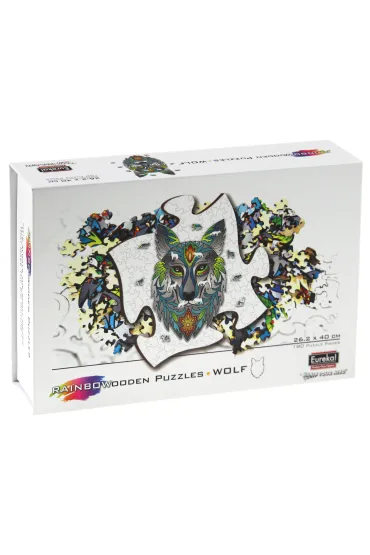 Puzzle drewniane 180 el. Wilk G3