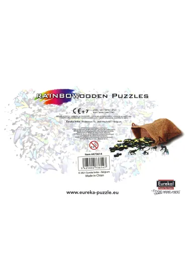 Puzzle drewniane 180 el. Wilk G3