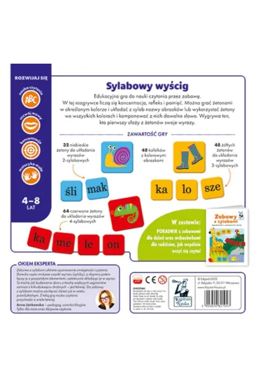 Sylaba do sylaby 4-8 lat Edgard