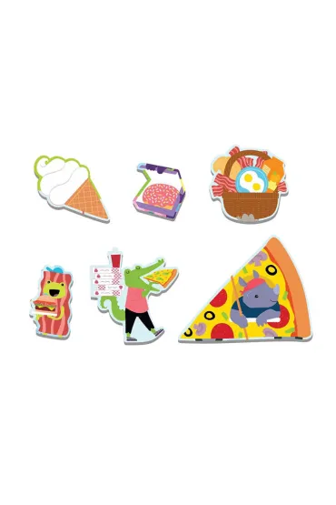 Puzzle sensoryczne z elementami zapachowymi Festiwal smak�w 60 el. 4+ Mudpuppy