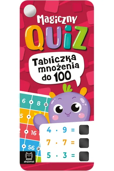 Magiczny quiz. Tabliczka mno�enia do 100. Z nitem