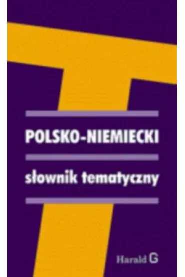 Polsko-niemiecki s�ownik tematyczny - Roman Sadzi�ski