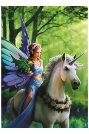 Puzzle 1500 el. Anne Stokes. Kr�lowa zakl�� Bluebird Puzzle