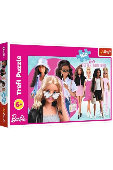 Puzzle 160 el. Barbie i jej �wiat Trefl