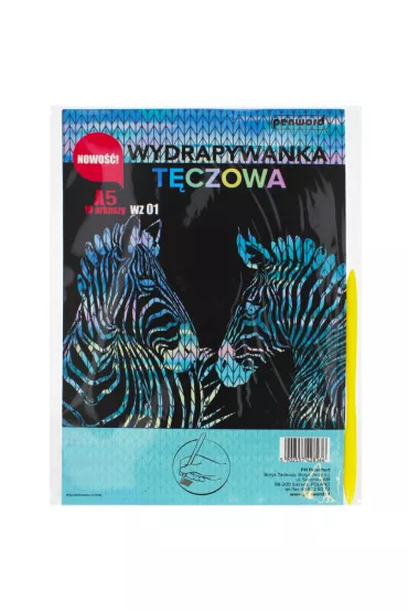 Feniks Wydrapywanka t�czowa A4 WZ-01 10 arkuszy