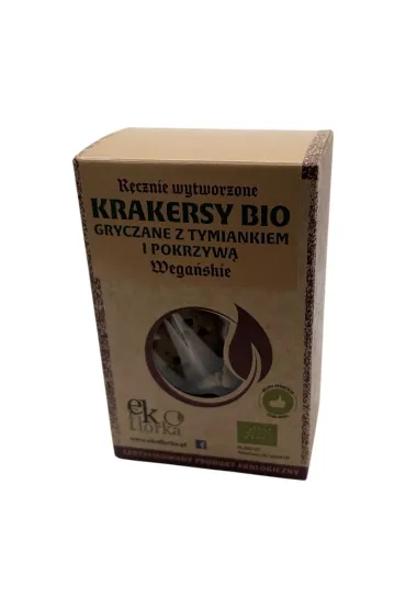 Ekoflorka Krakersy gryczane z tymiankiem i pokrzyw� 90 g Bio