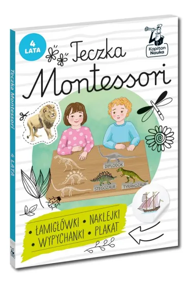 Kapitan Nauka. Teczka montessori. 4 lata. - Zuzanna  Osuchowska