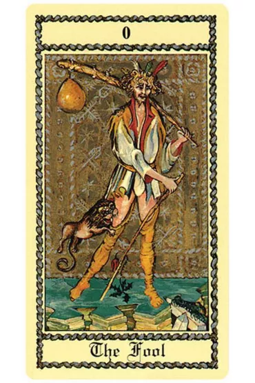 The Medieval Scapini Tarot, karty do wr�enia