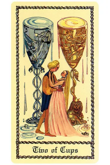 The Medieval Scapini Tarot, karty do wr�enia