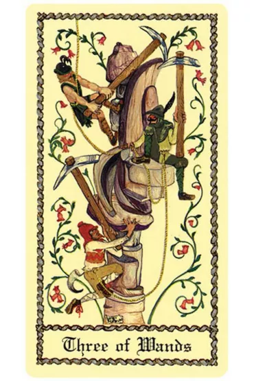 The Medieval Scapini Tarot, karty do wr�enia