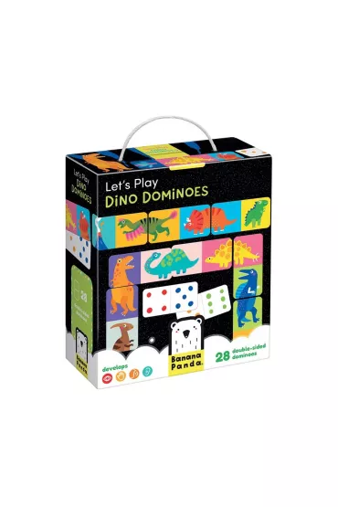 Let's Play. Dino Dominoes