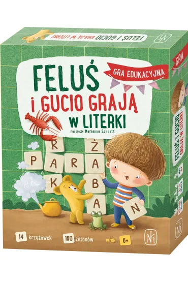 Felu� i Gucio graj� w literki Nasza Ksi�garnia - Magdalena Kr�l, Marcin  Dudek