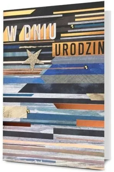 Karnet okazjonalny B6 z kopert� Urodziny M�czyzna PAN DRAGON HM200-3455